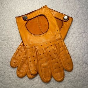 New ladies leather driving gloves with padded palm